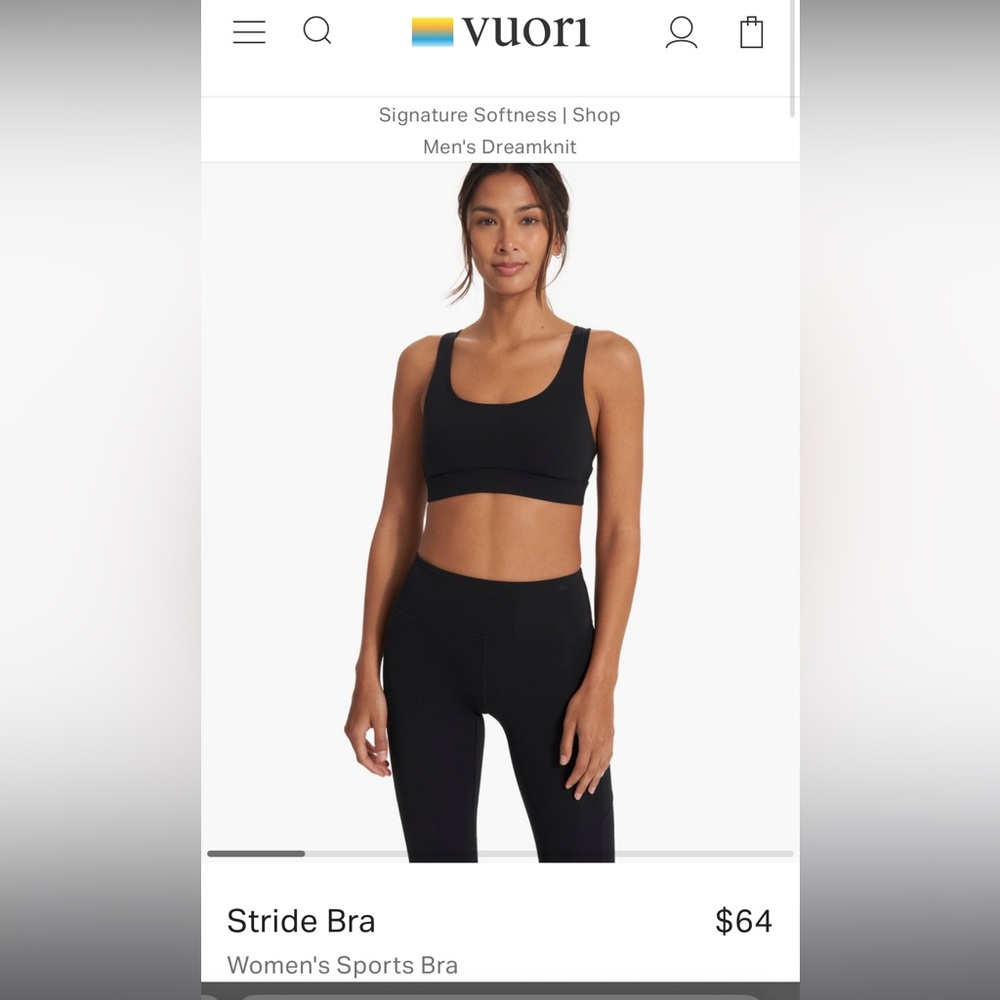 Vuori stride bra